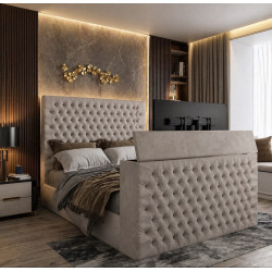 Royalty TV Bed Frame (tv not included)