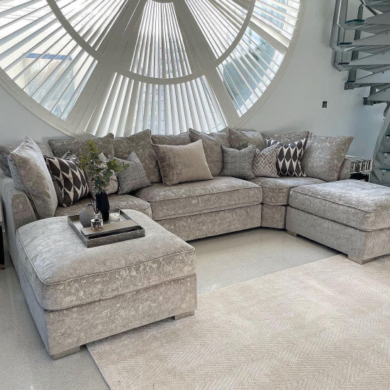 U shape sofa 
