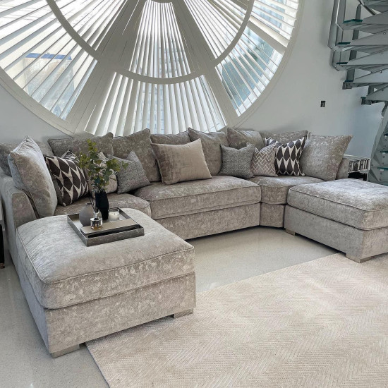 U shape sofa 